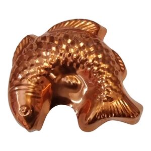 Copper Fish Mold Portugal Vintage ODI Old Dutch International